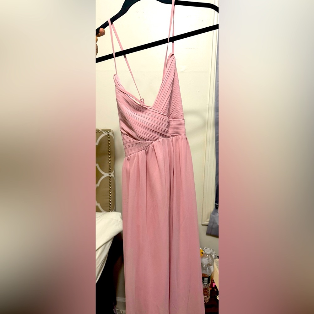 Pink prom dress